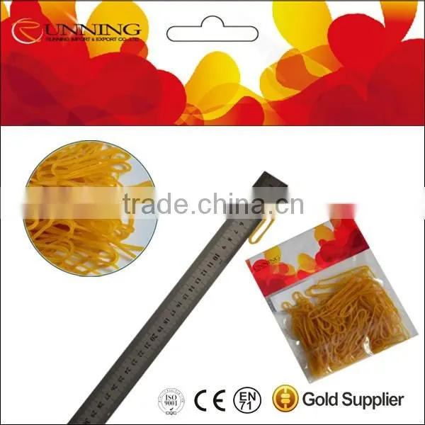 100% Natural Yellow Elastic Rubber Band photo-4
