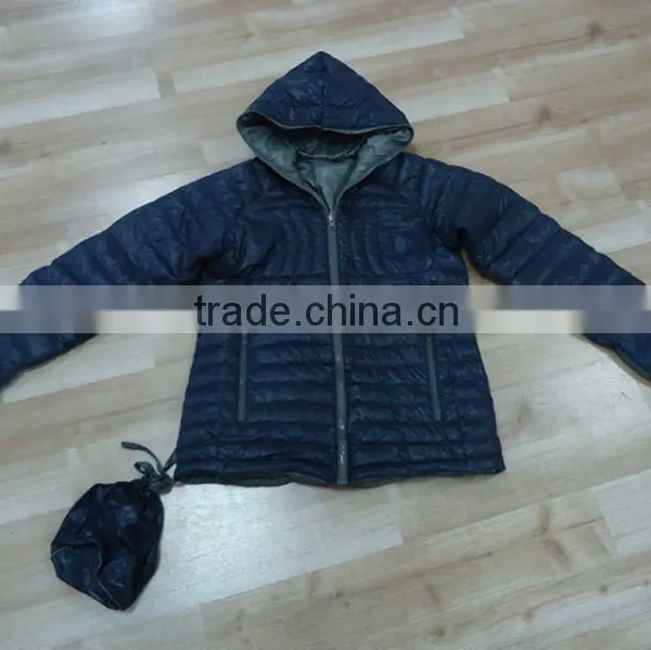 Ultra Thin Double Face Wear Down Jacket