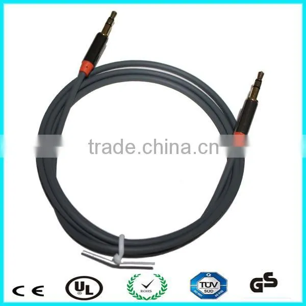 China TPE 3core 3.5 mm Audio Cable Male Plug photo-5