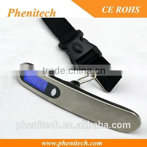 New Product 50kg Digital Luggage Scale Metal Surface Shell Luggage Scales Quality Choice photo-4