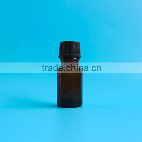 5 ml (1/6 fl Oz) Amber Glass Essential Oil Bottle With European Dropper Cap Quality Choice photo-2