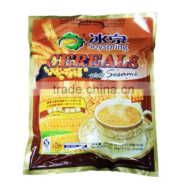 Easy to Prepare Black Sesame Flavor Instant Cereal Powder
