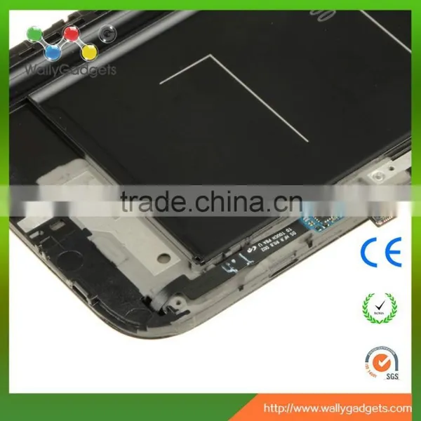 Hotsale Large Discount Touch Screen Display Assembly for Sam-sung Gal-axy N0TE 2 N7100 With Frame photo-3
