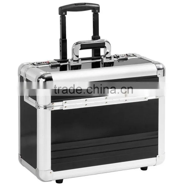 China Wholesale Aluminum High Quality Diplomat Trolley Case