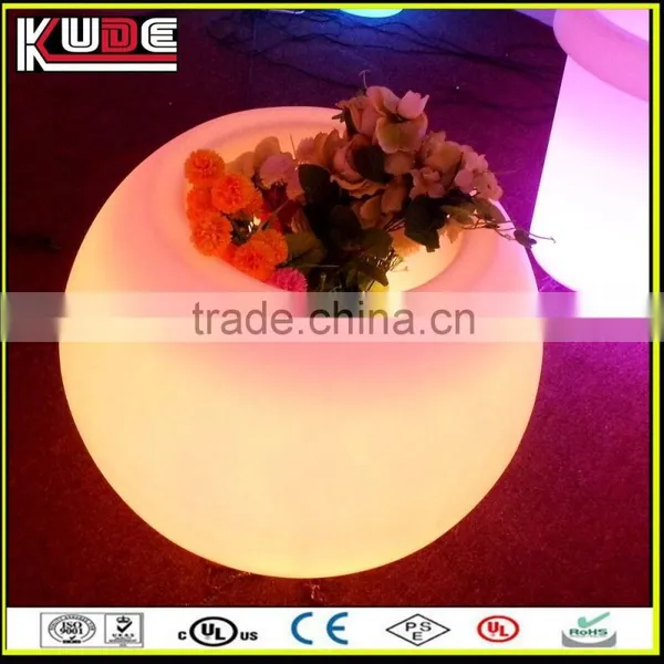 Hot Selling Decorative Plastic Led Flower Pots/ Planters Pot With Colorful photo-2