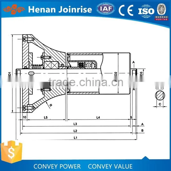 Popular Coal Belt Conveyor Friction Roller From China photo-2