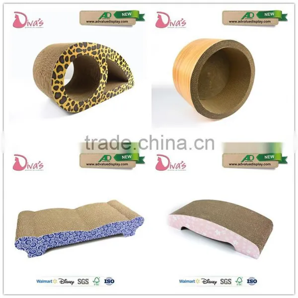 China Suppliers Pet Scratching Post Toys Corrugated Cardboard Cat Scratcher Tree Cat House Quality Choice photo-5