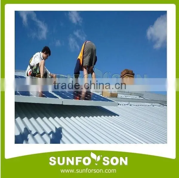 Al6005 Sloped Roof Solar Panel Mounting Structure Support System photo-2