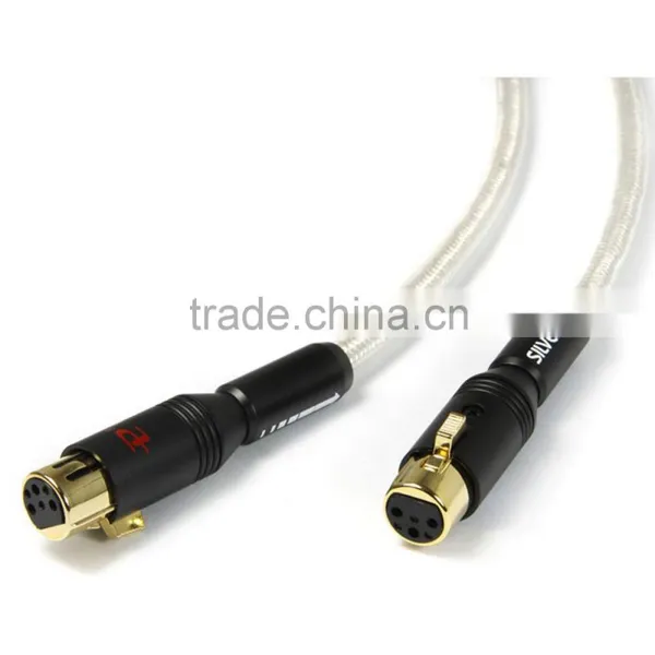 Hifi Quality Cable 2 XLR Female to RCA Male Quality Cables 2XLR to 2RCA Balance photo-2