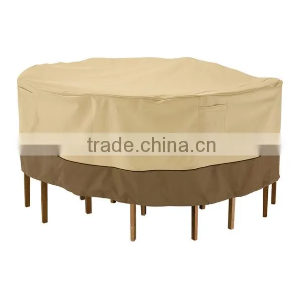 Hot Waterproof Outdoor Furniture Cover For Patio Set Round Table photo-3