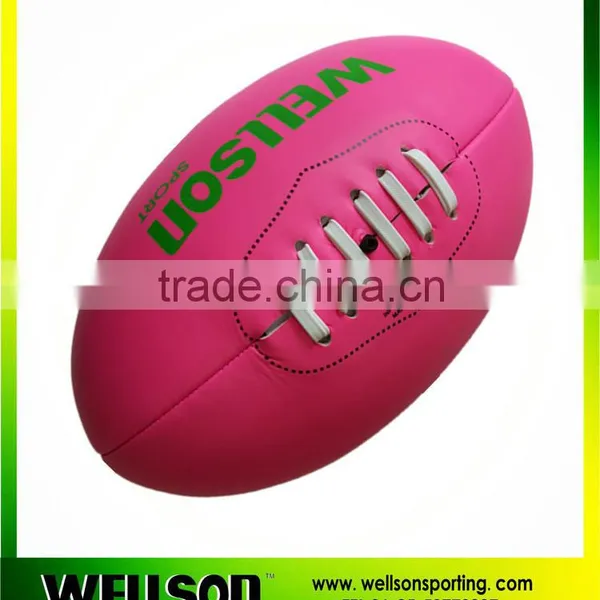 Machine Sewn Soft PVC Foamed AFL Ball photo-2