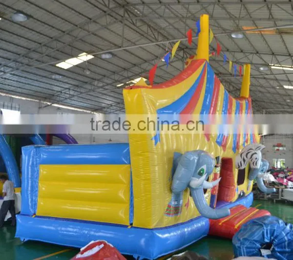 New Product Circus Inflatable Amusement Park Inflatable Fun City Inflatable Playground For Kids photo-2