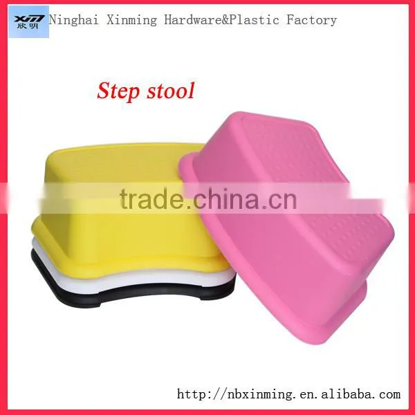 Popular Safety And Anti-slip Plastic Bathroom Step Stool Nonslip Toilet Stool photo-3