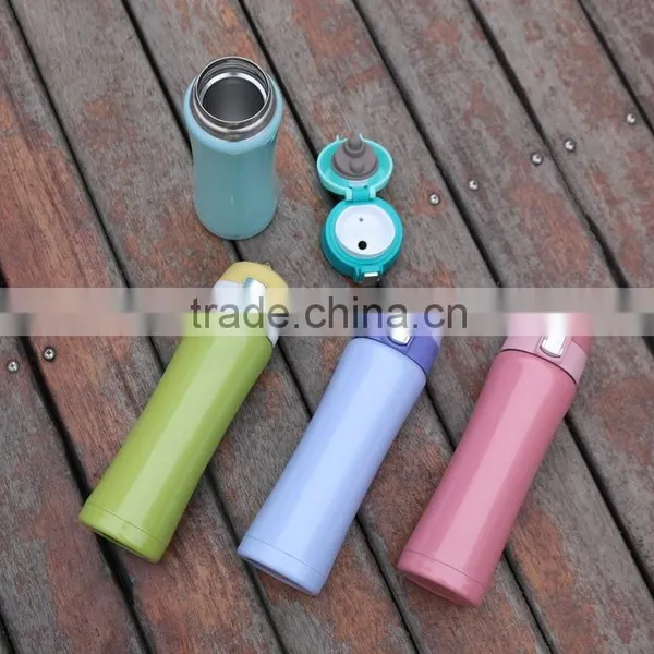 FDA LFGB Stainless Steel Vacuum Bottle, Stainless Steel Thermos, Vacuum Flask Keep Water Hot and Cold for 24 Hours photo-3