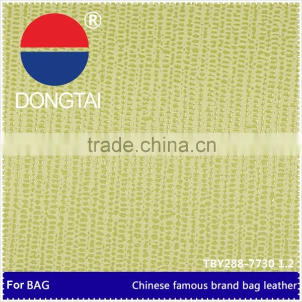 2015 Wholesale Artificial pu Synthetic Leather for Bags Factory Direct Sale photo-4