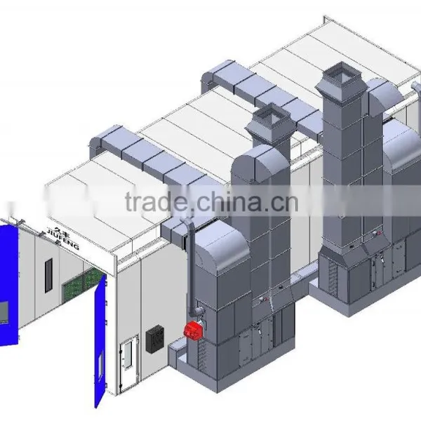 JF Used Portable Bus Truck Spray Booth Room Clean Bake and Paint Painting Baking Room More Clean Efficient Environment for Sale photo-5