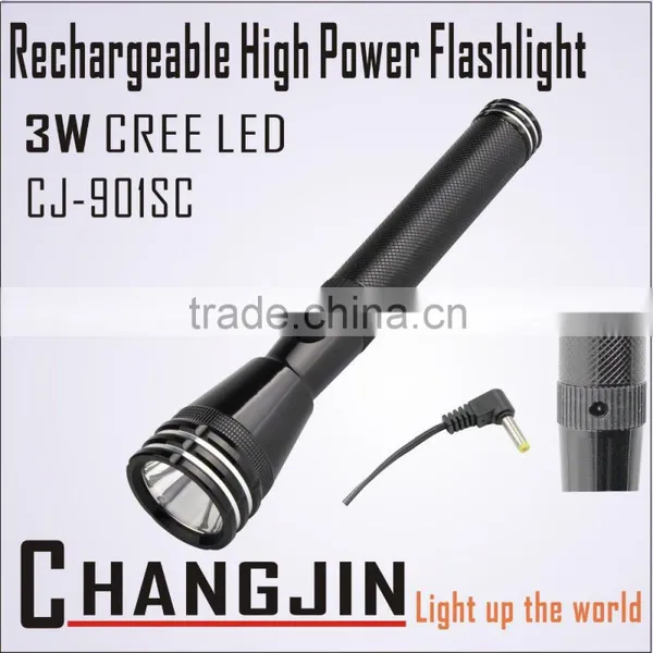 Power Display Flashlight Aluminum Alloy Led Flashlight Multimode Rechargeable Flashlight