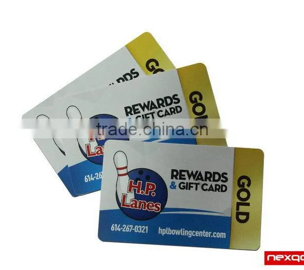 Custom Printing Embossed Number Gift Pvc Card photo-4