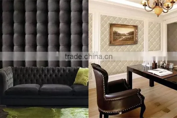 3d Leather Effect Wallpaper Latest Wallpaper Designs Hot Selling photo-2