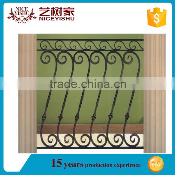Yishujia Factory Cheap Decorative Window Grates, Window Grill for Wrought Iron photo-6