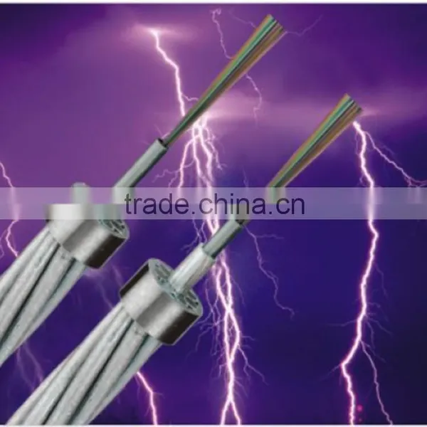 High Quality Single Mode Armored G652D G655 Fiber Optical Opgw Cable photo-6