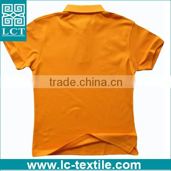 LCTN1782 Softtextile Orange Women's Office Uniform Design Polo Shirt photo-2