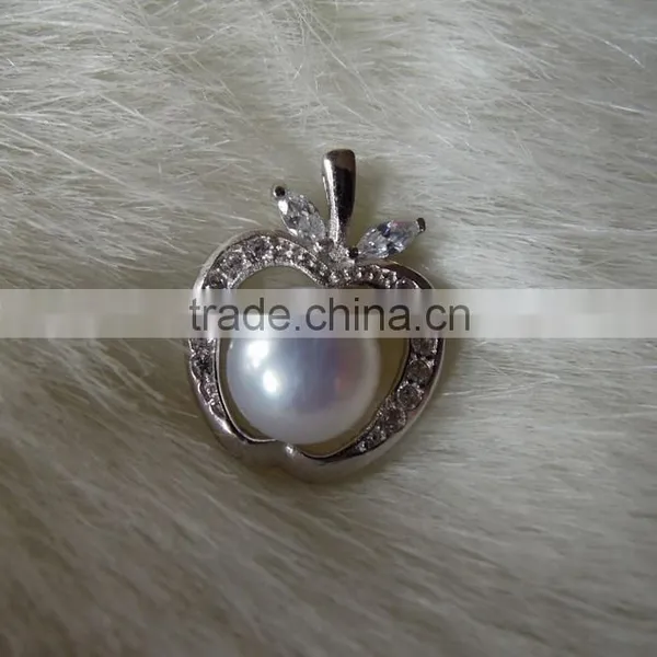 Precious Semi Mounting Pearl Pendant Sterling Silver Jewelry Hot Sale photo-3