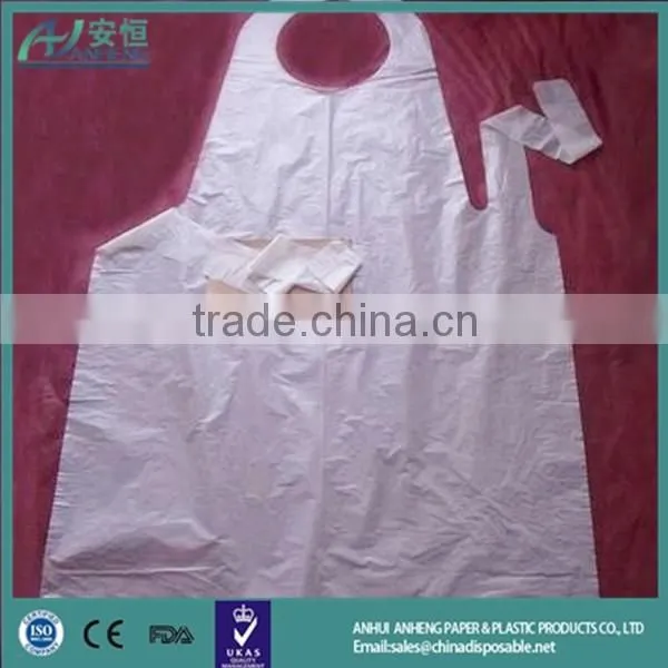 Fast-food Restaurants Catering Overalls Apron Custom Logo Work Apron Plastic photo-4