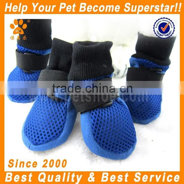 2014 Hot Sales JML Innovative Breathable Comfortable Mesh Dog Shoes Factory Pet Boots photo-3