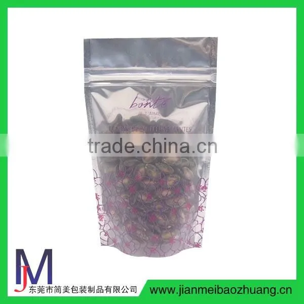 Gravure Printing Food Packaging Stand up Bag With Zipper and Window photo-5