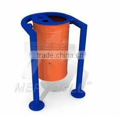 Metal Litter Bin Mbk-124b