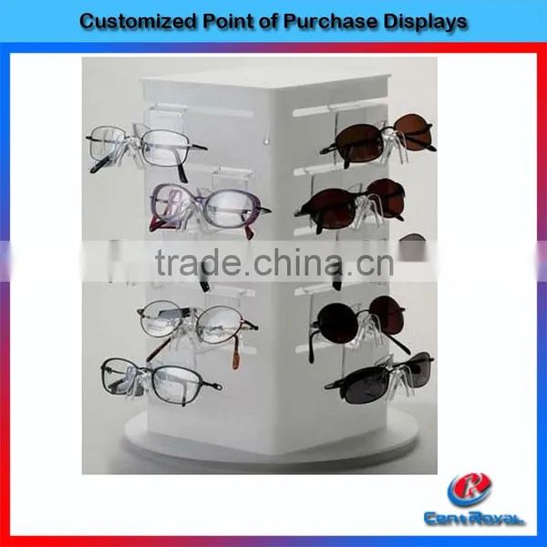Custom Rotating Acrylic Eyewear Display