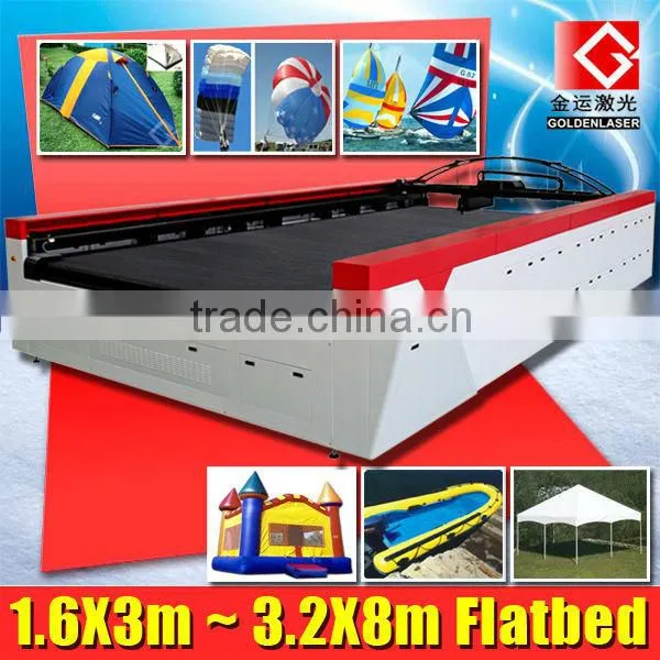 PVC Coated Fabrics,Sail Boat,PE,Tent Laser Cutter Bed