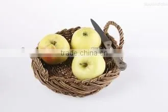 Fruit Wicker Basket /flower Basket for Wedding/handmade Flower Basket photo-3