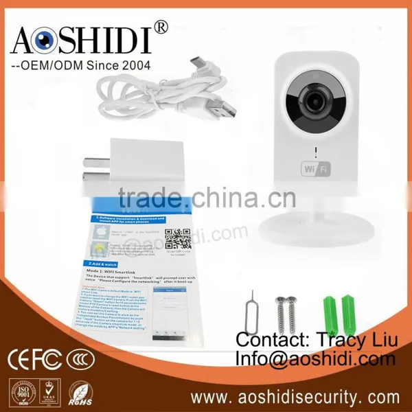 Wifi Mini IP Camera With Two Way Audio & Motion Detection photo-4