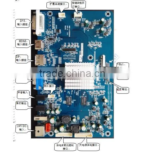 4k Controller Board Intergrated Circuits