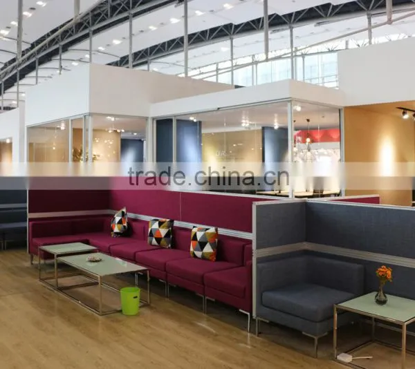 Reasonable Price Elegant Design Soundproof Office Glass Partition Wall(HK85-series)