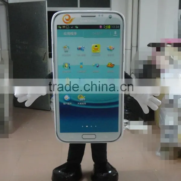 Hola Phone Mascot Costume/cartoon Mascot Costume for Promotion