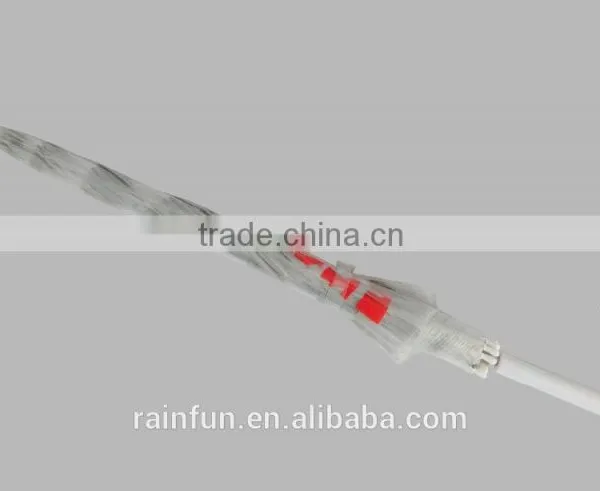 Promotional POE Safe Umbrella Wholesale Waterproof Transparent Automatic photo-5
