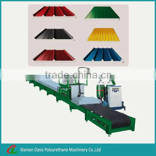 Low Price High Efficient PU Continuous Sandwich Panel Making Machine/PU Sandwich Panel Production Line