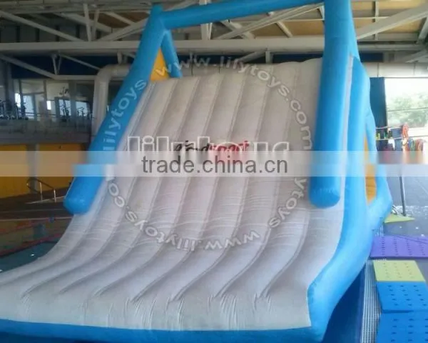 Guangzhou Lilytoys Inflatable Commercial Water Slide, Inflatable Floating Water Slide for Sale photo-3