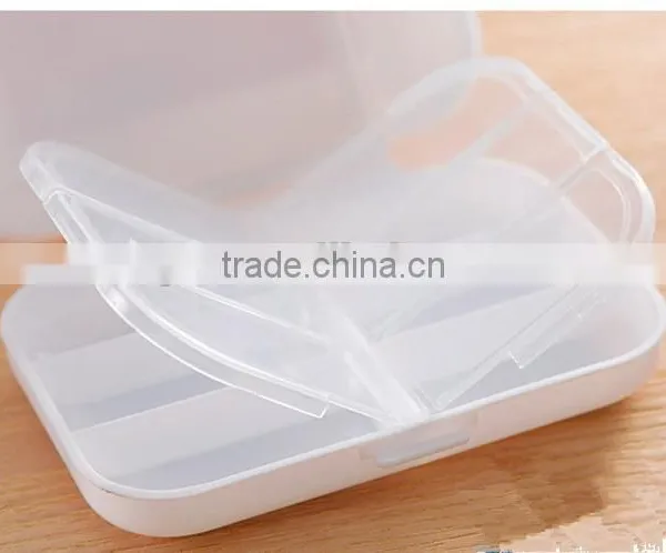 2016 Stylish Plastic Clear Pill Box photo-4