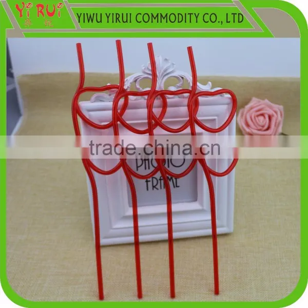 Fantastic Love Plastic Shape Drinking Straws photo-5