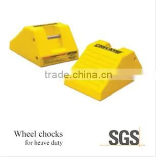 Polyurethane Truck Whhel Chocks Mine Haul Trucks and Mine Support Equipment Heavy Duty Wheel Chock