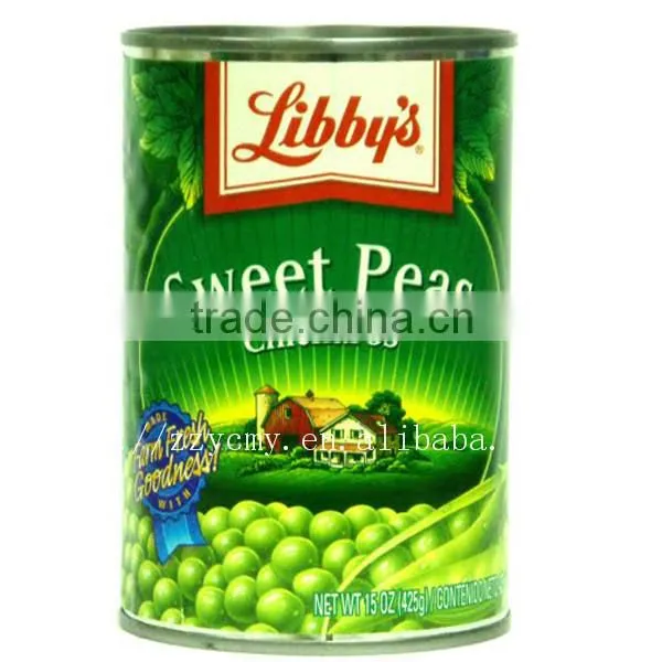 Canned Green Peas in Brine