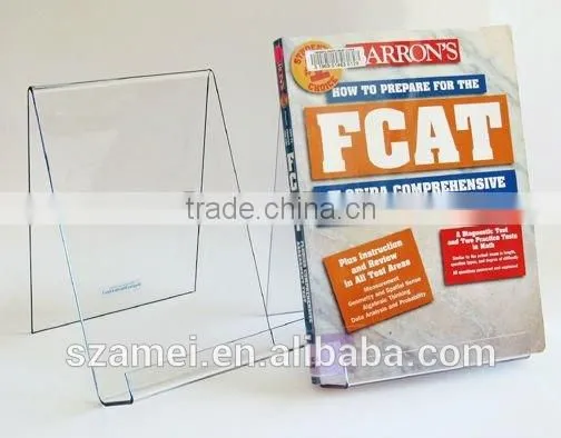 Customized Clear Acrylic Book Holder/metal Book Holder Wholesale photo-2
