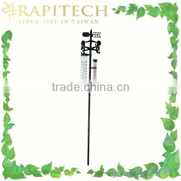 Gardening Indoor Outdoor Plastic Wooden Metal Deorative Thermometer Wall Thermometer photo-4