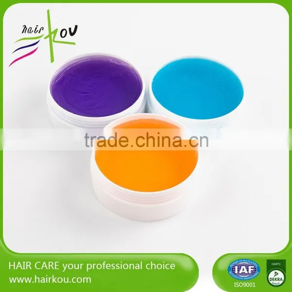 Manufacturer Water Soluble Hair Styling Wax Clay /New Hair Styles Pomade photo-6