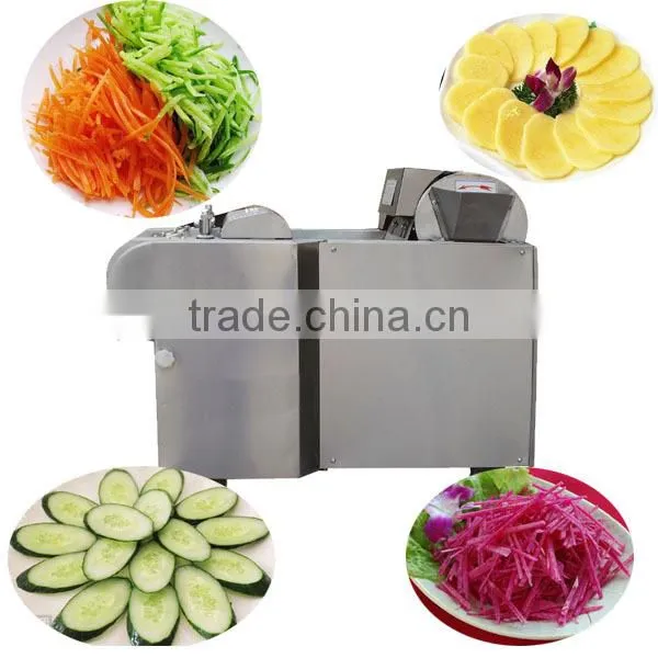 Small Manufacturing Machines Potato Cut Slice Strip Shred Chip Cube Vegetable Cutting Machine photo-2