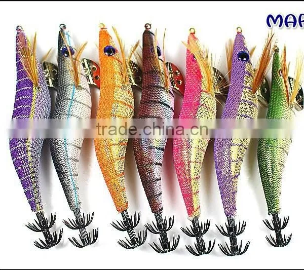 Squid Jig Shrimp With Cloth